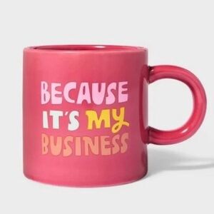 Tabitha Brown | “Because It’s My Business” Mug | Pink 18.74oz